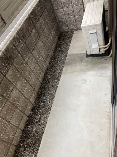 シャーメゾン小泉 B棟 ベランダ