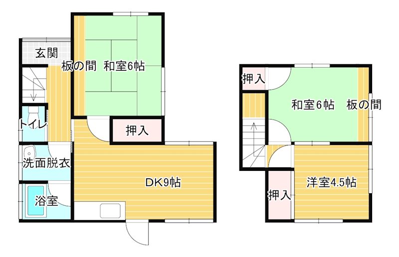 ナガタハウス 間取り