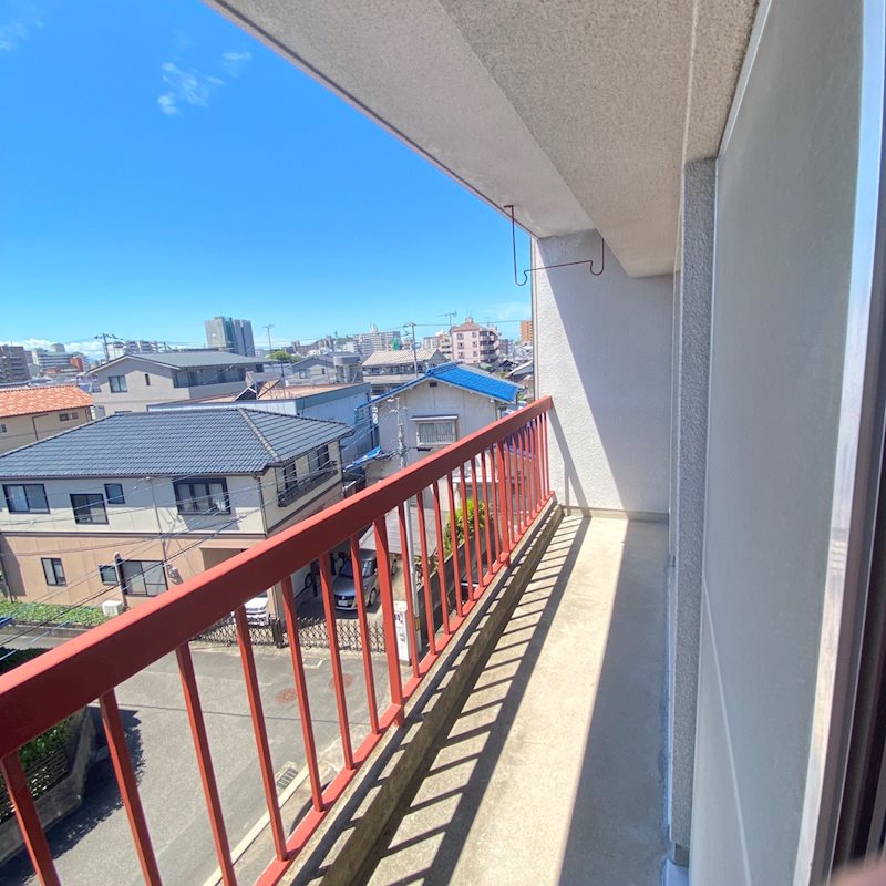 御幸マンション ベランダ