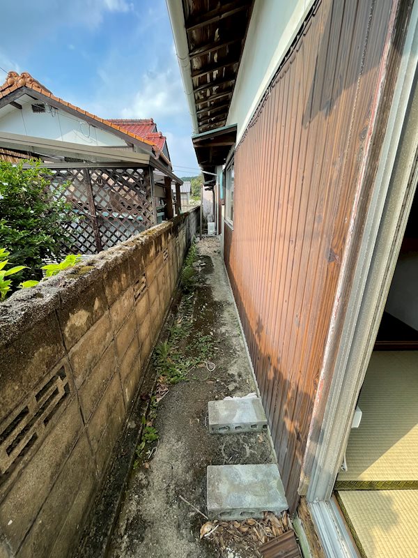 大生院　髙橋貸家 ベランダ
