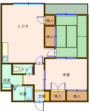 アニヴァーサリーITO 間取り図