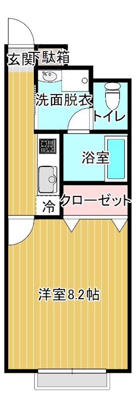 シンプルN 間取り図