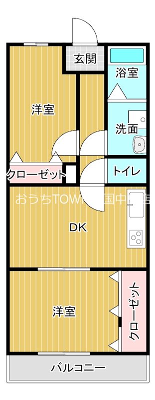 ヴィラ東宮 間取り図