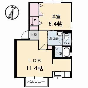 シャーメゾン本郷 間取り図