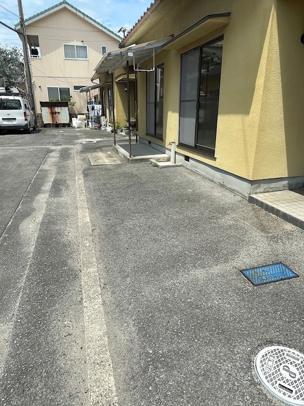 伊賀上貸家 ベランダ