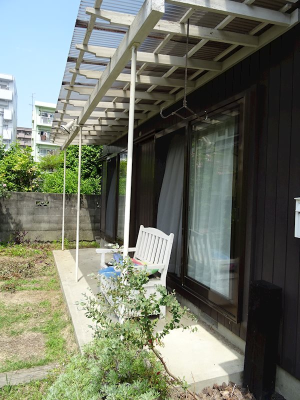 河野借家 ベランダ