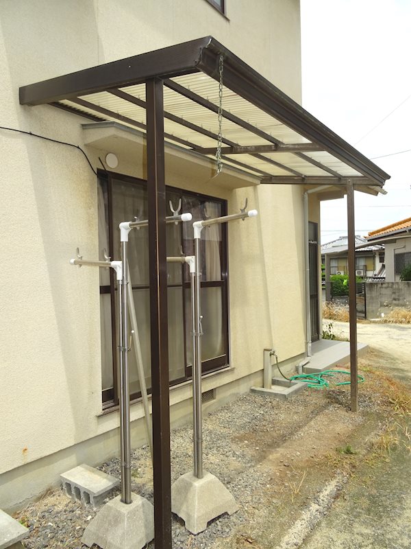 木村借家（桑原）  ベランダ