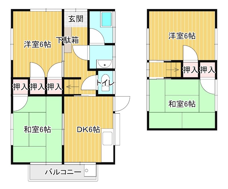 竹政住宅 間取り