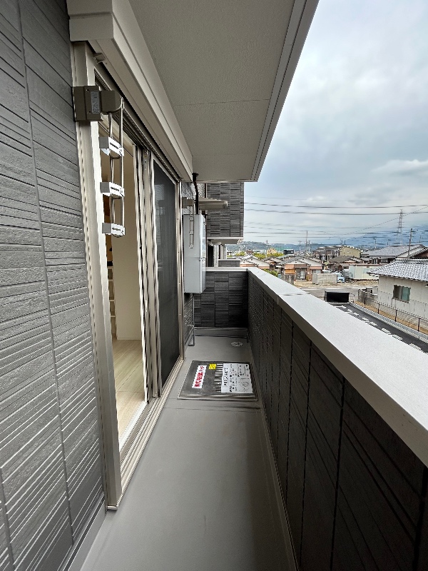 D-room Raffine ベランダ