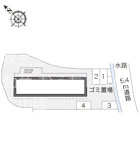 レオパレスTAKARA浅川 ベランダ