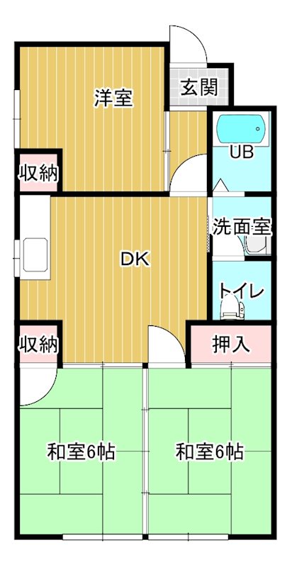 リバティー伊藤 間取り図