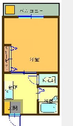 美須賀ハイツ 304号室 間取り