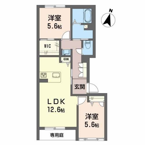 シャーメゾンArc 間取り図