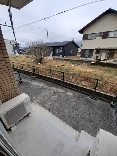 アヴァン・フォンテーヌＣ ベランダ