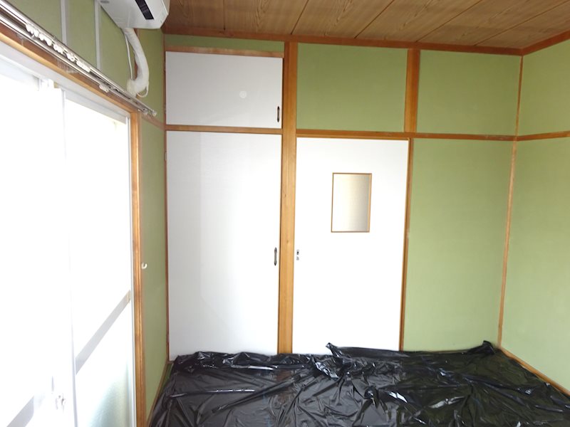 南久米コーポ ベッドルーム