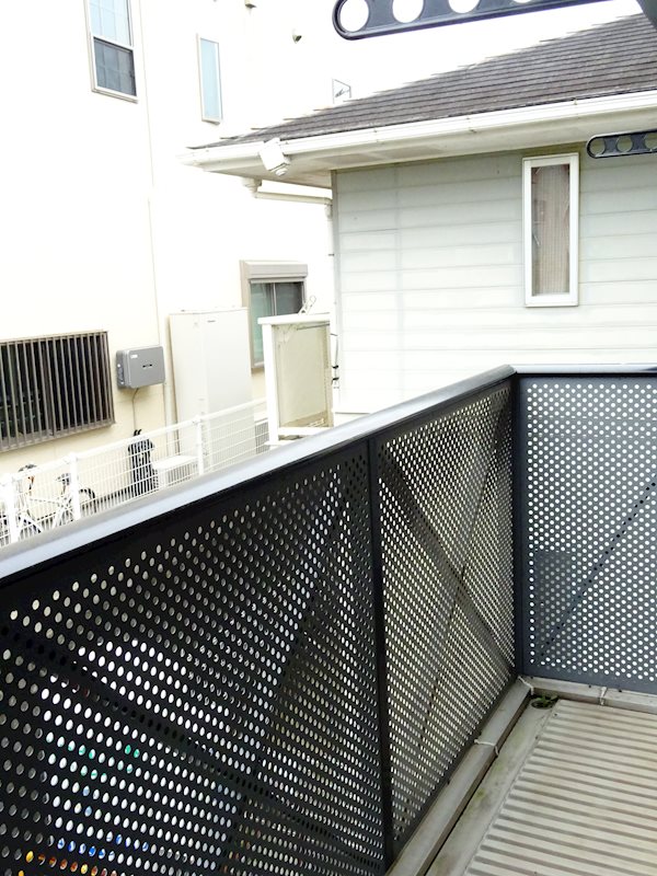 ヴィラ・ハピネス　B棟 ベランダ