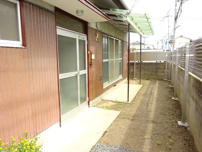 乃万貸家（平屋） ベランダ