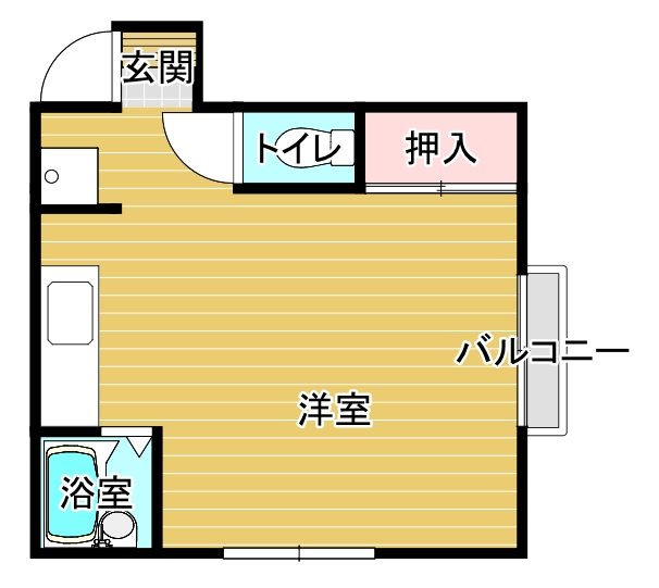 ハイツいとう 103号室 間取り
