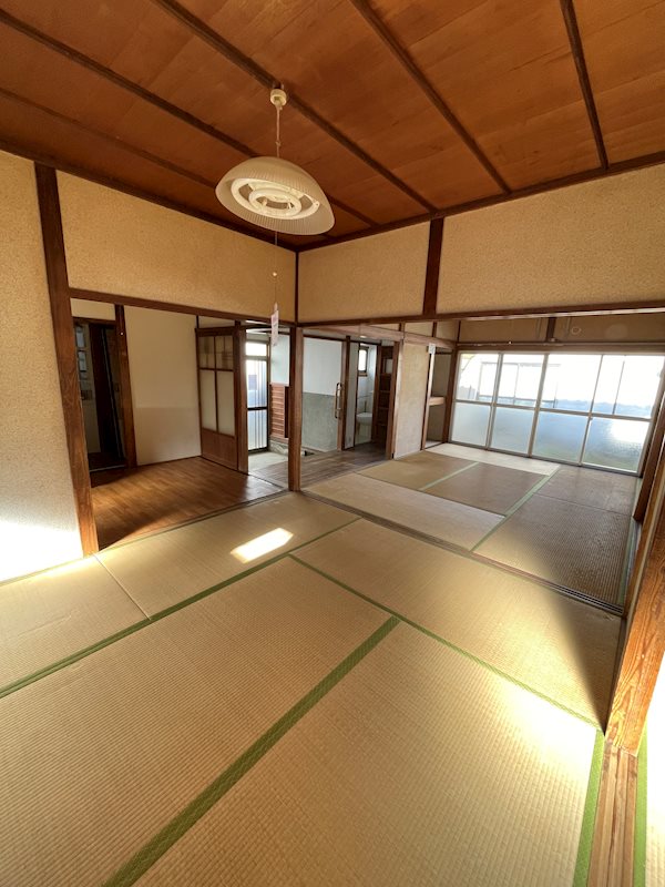 小栗平屋 リビング