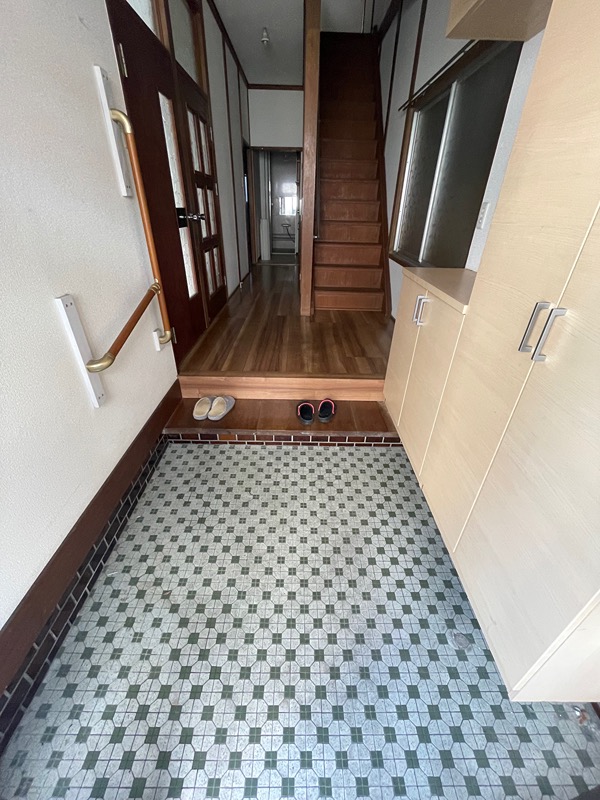 南宝来町借家 玄関