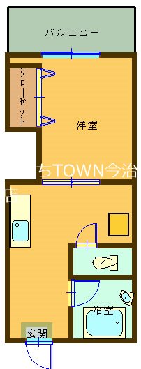 かしまやビル 403号室 間取り