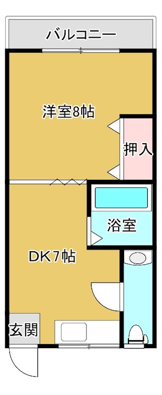 重信サニーヒル 303号室 間取り