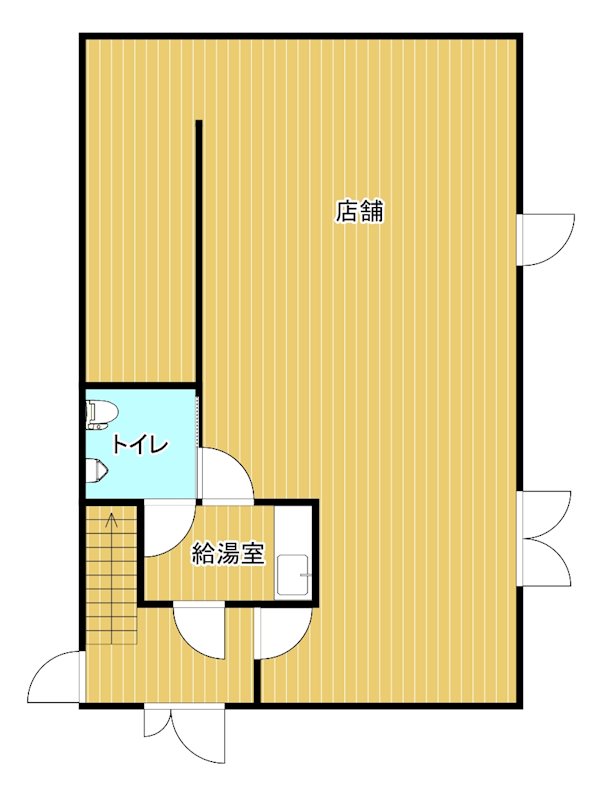 西の土居・東京ネバーランドビル 1F東号室 間取り