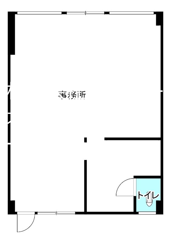 コーポ波藤　テナント 103号室 間取り