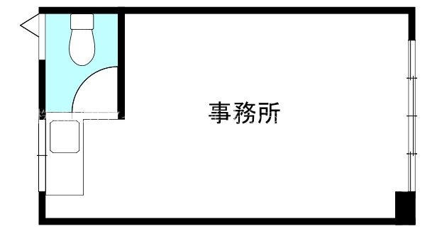 しらさぎハイツ テナント1号号室 間取り