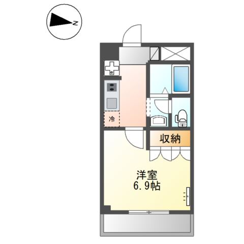 プランドールK 間取り図