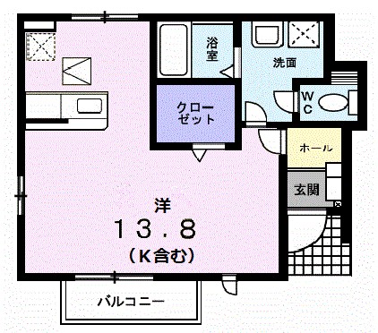 ヴィオラ 間取り図