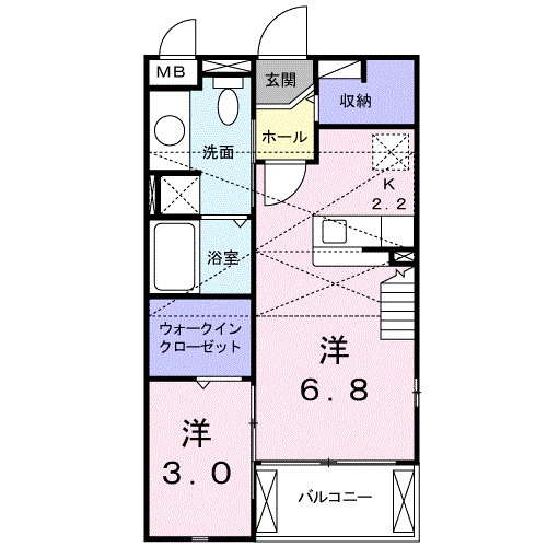 キャトル・セゾン駅前 間取り図