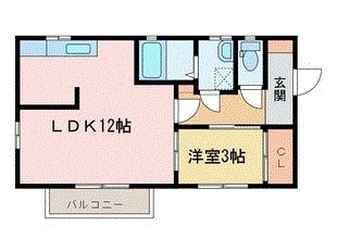 モアモースト 間取り図