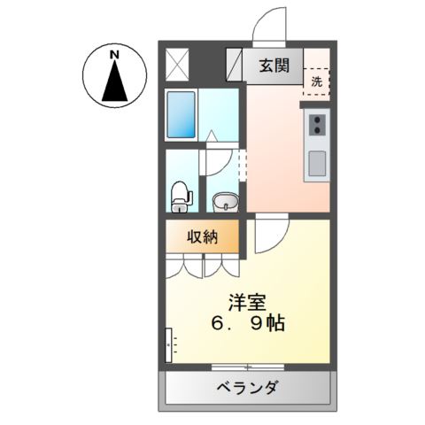 コンフォルト 間取り図