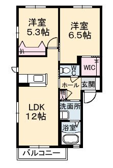 ファミーユ寿　B棟 203号室 間取り