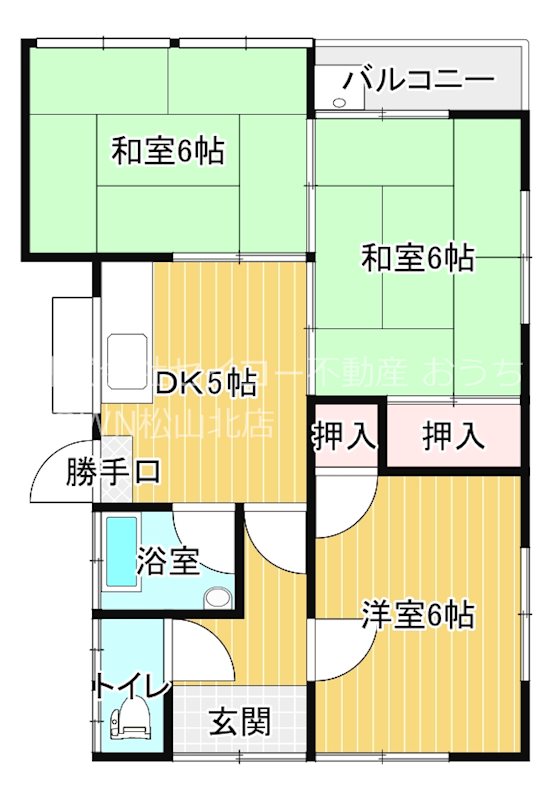 永木ＡＮ貸家 間取り