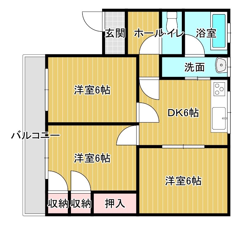 Bellせいら 間取り図