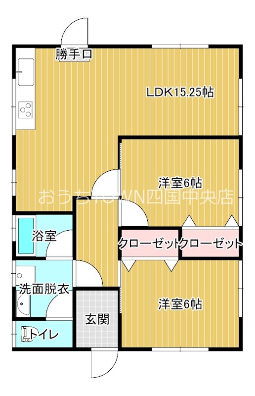 頭王ハイツ 間取り