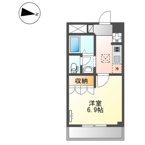 プランドールK 間取り図