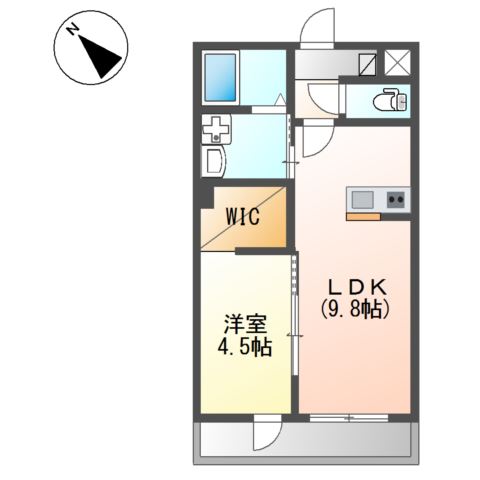 カメリア石井 間取り図