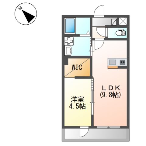 カメリア石井 間取り図