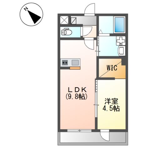 カメリア石井 間取り図