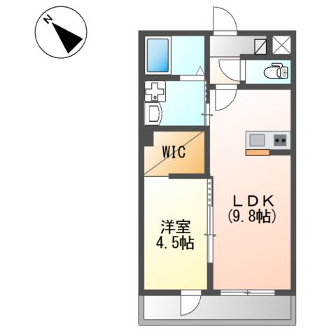 カメリア石井 間取り図