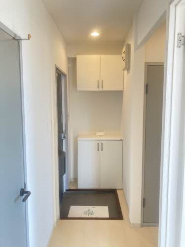 サンガーデンひあさ 玄関