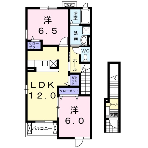 サンヴィレッジ豊岡１ 間取り図