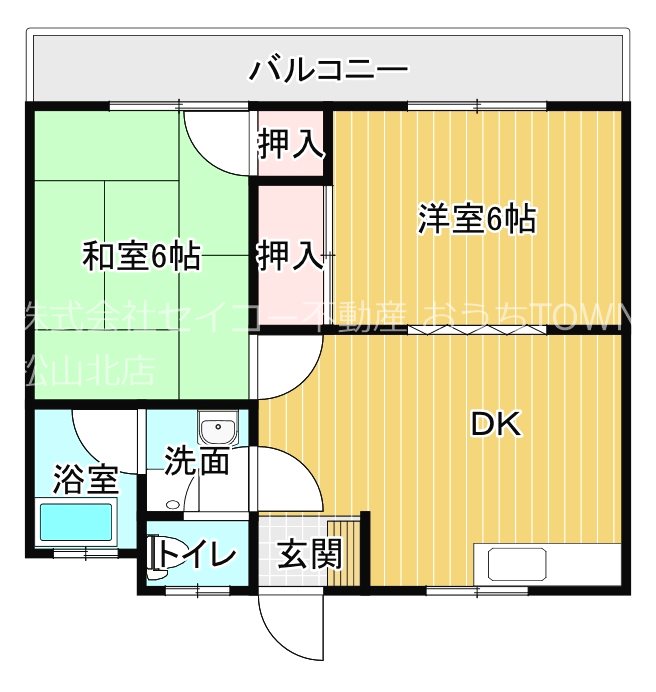 大西ビル 202号室 間取り