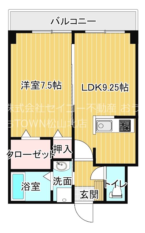 フォブール一色Ⅴ 間取り図