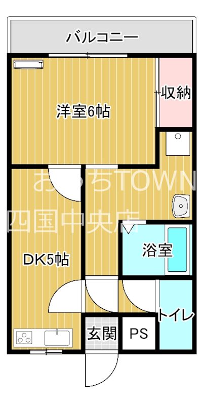 ひうちマンション 102号室 間取り