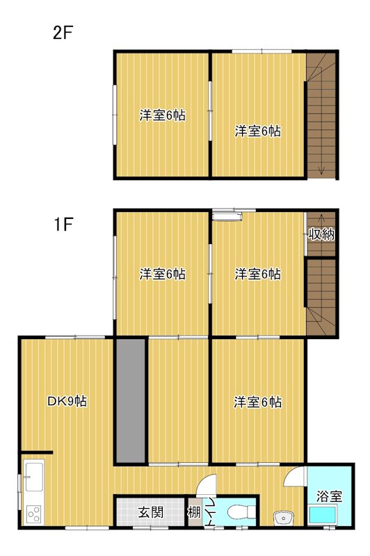 寒川町一戸建て 間取り図