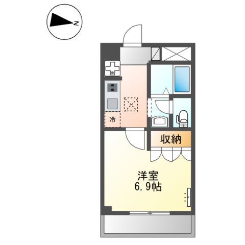 プランドールK 間取り図